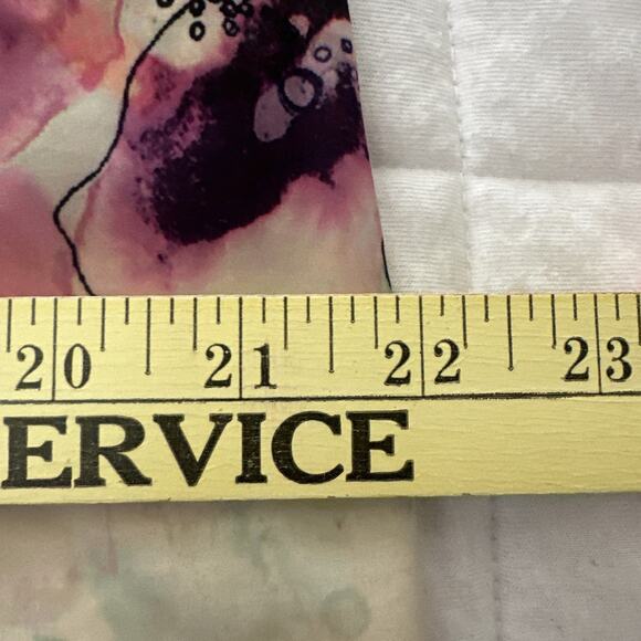 A AMANDA UPRICHARD Dress Womens Medium Colorful Abstract Mini Shift Modern Boho - Picture 8 of 13